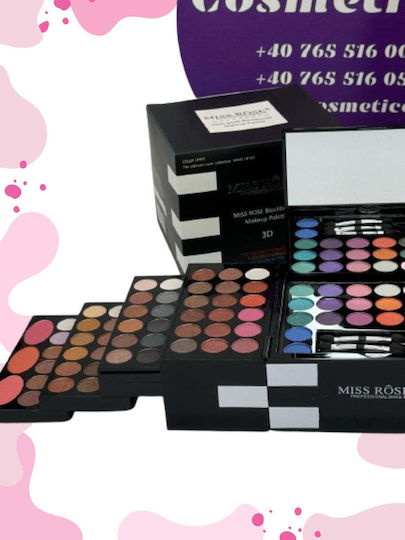 Cosmeticos Set Cu Pensule De Machiaj Pentru Blush 18 Bucăți