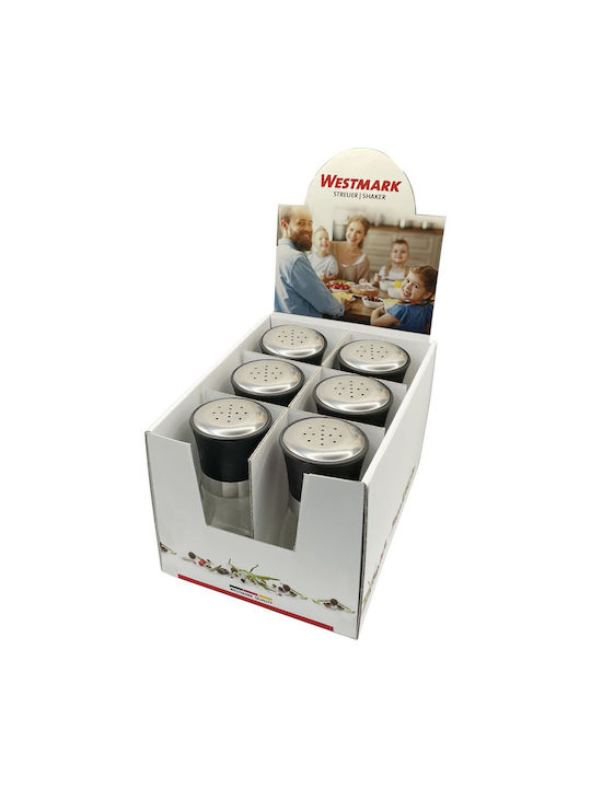 Westmark Handbetriebene Salz- und Pfeffermühle Glas