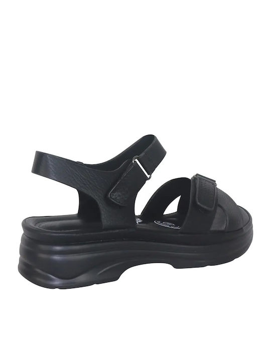 Women's Anatomic Flatforms Black Sandals
