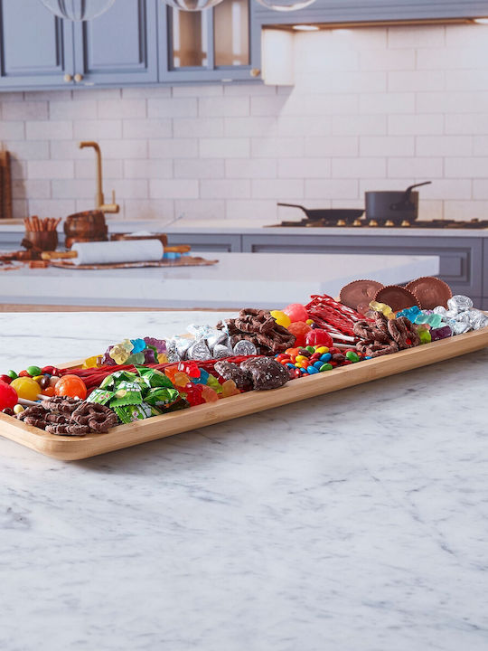 Kitchen Craft Плато За Сервиране На Сирена Пластмасово 17x56см