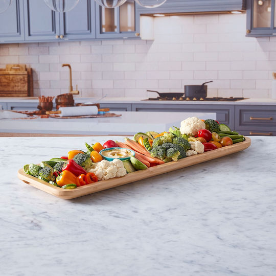 Kitchen Craft Πλατώ Σερβιρίσματος Τυριών Πλαστικό 17x56εκ.