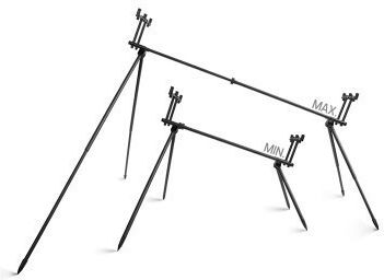 Delphin Rpx Promax Blackway Rodpod 3 Lansete Buzzbar Reglabil Conectori Magnetici Picioare Lungi Reglabile