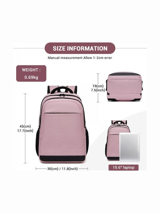Miss Lulu Backpack Ροζ