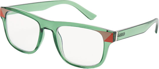 Nordic Vision Damen Lesebrillen +2.00 in Türkis Farbe