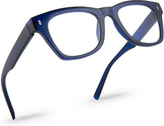 Nordic Vision Ochelari De Citit Pentru Femei +1.00 În Culoare Albastru Deschis