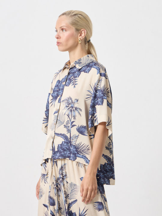Damen Set mit Blumenhosen