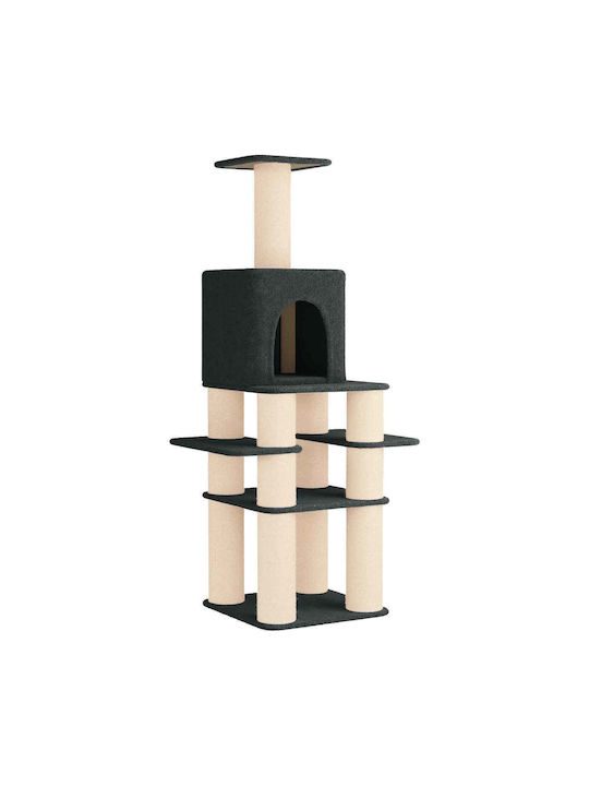 vidaXL Γατόδεντρο Γκρι 81.5x56x180εκ. vidaXL Γατόδεντρο Γκρι 81.5x56x180εκ.