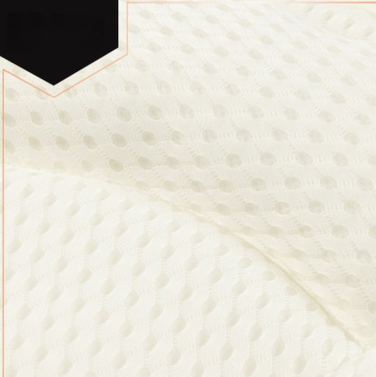 Perna Relaxantă Pentru Cadă 6 Ventuze Antiderapante Suport Pentru Gât Tetieră Design Ergonomic Ușor De Uscat Spălat Cu Cârlig De Agățat Dimensiuni 43 X 40 Cm Material Poliester Alb