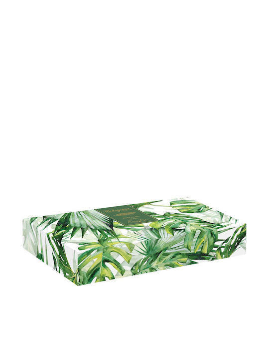 Easylife Bol Decorativ Din Porțelan Verde 26x11.5cm Easylife Bol Decorativ Din Porțelan Verde 26x11.5cm