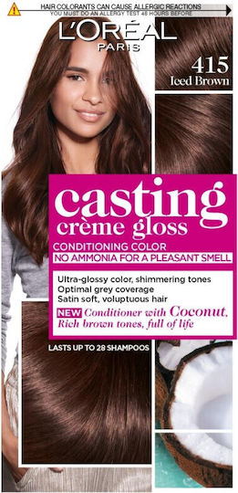 L'Oreal Paris Casting Creme Gloss Hair Dye No Ammonia 415