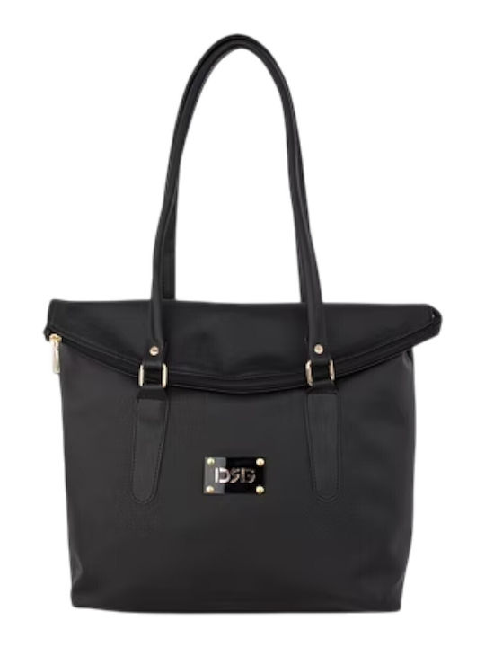 Women's Black Shoulder Bag