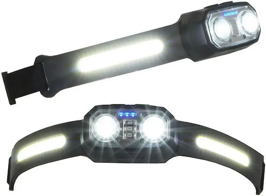 Verk Group Rechargeable LED Head Flashlight IPX6