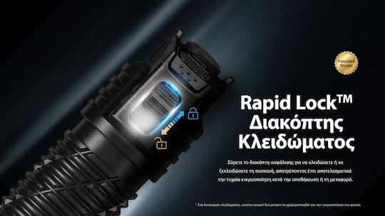 NiteCore Headlamp LED with Maximum Brightness 5000lm