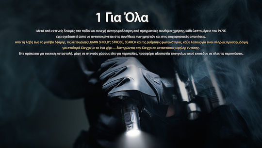 NiteCore Headlamp LED with Maximum Brightness 5000lm