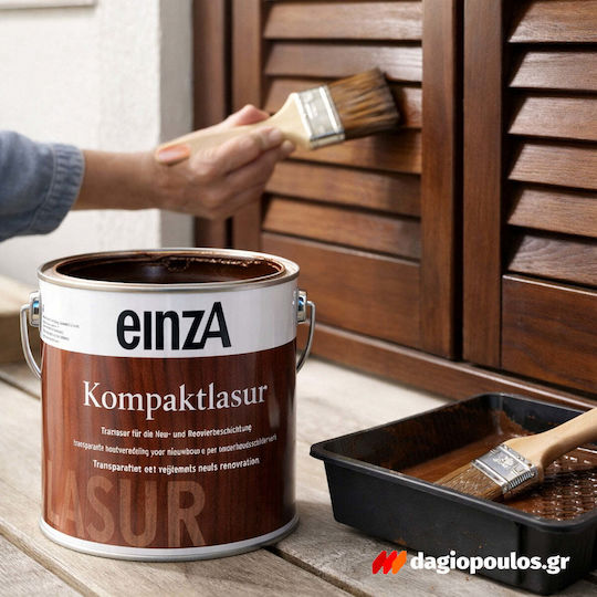 Einza Βερνίκι Εμποτισμού Διαλύτου Άχρωμο Σατινέ 750ml