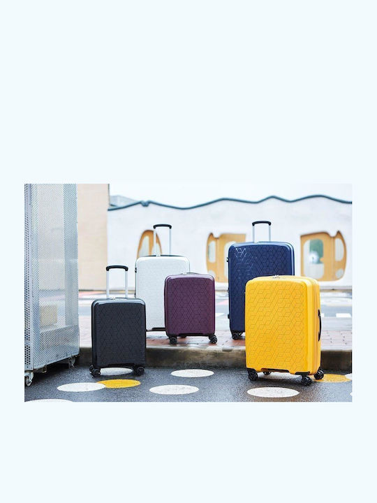 Verage Large Verage Suitcase Blue Height 78cm