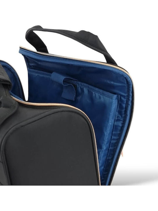 Diplomat Monaco Cabin Travel Suitcase Black Height 45cm