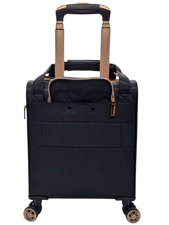 Diplomat Monaco Cabin Travel Suitcase Black Height 45cm