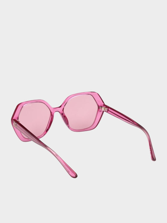 Guess Women's Sunglasses with Pink Frame and Pink Lens 1021618