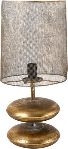 Zen Collection Μεταλλικό Πορτατίφ με Χρυσό Καπέλο και Βάση