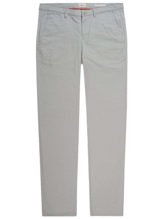 Elastic Grey Chino Trousers