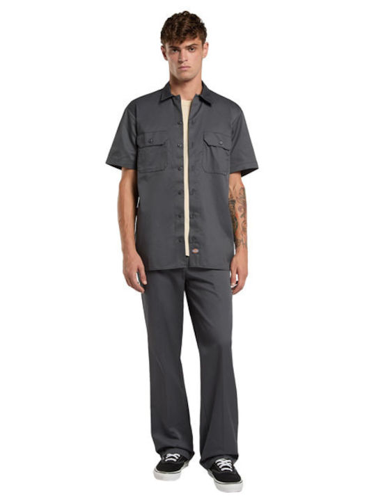 Work Pant Trousers in Regular Fit Grey