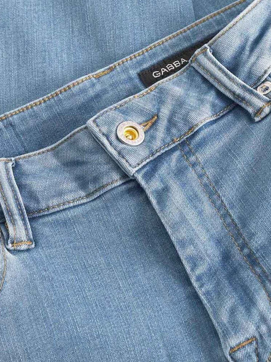 Men's Jeans Pants with Slim Fit Light Blue