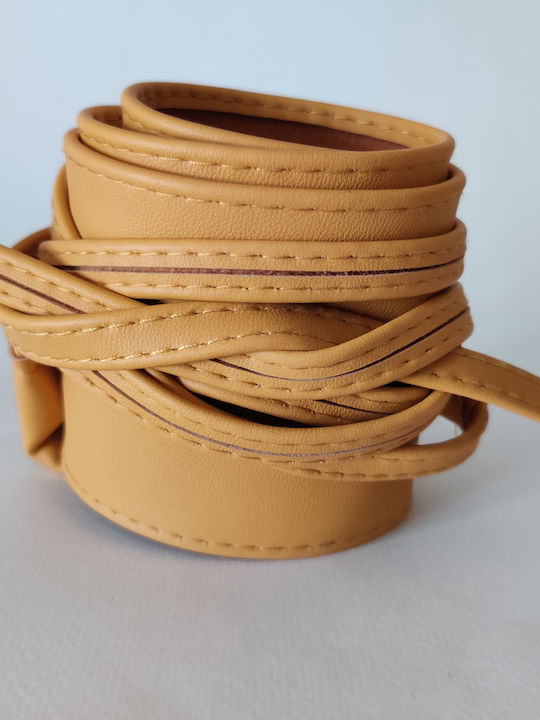 Wide Women's Yellow Belt