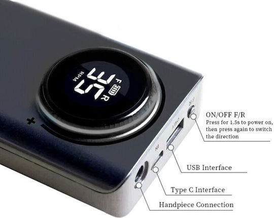 Nail Drill Battery Gray
