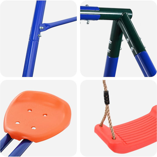 vidaXL Accesorii Loc De Joacă Copii cu Tobogan Multicolor pentru 3+ Ani