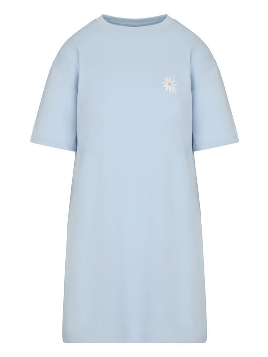 Hunkemöller Sommerliches Damen-Nachthemd Blau