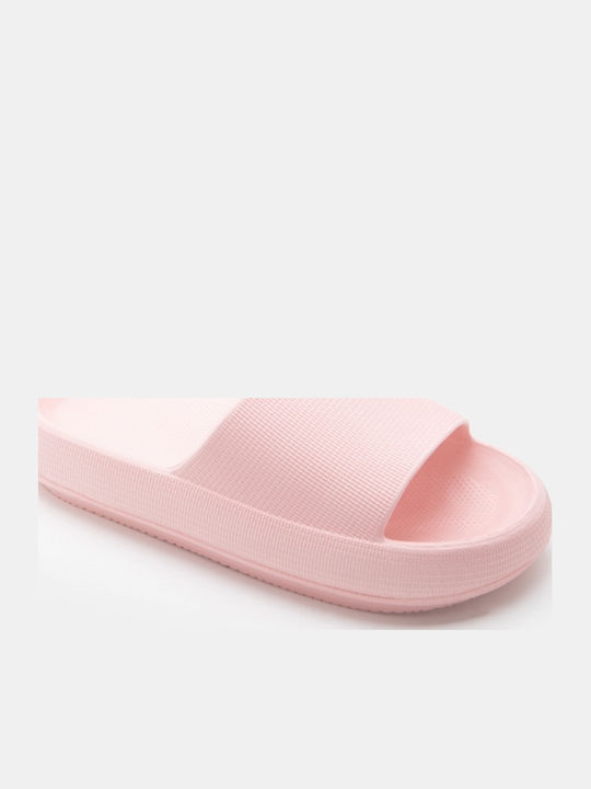 Damen Zehentrenner Mit Plattformen In Rosa Farbe