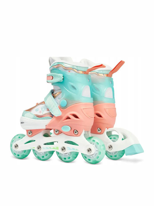Raven Isla Inline Αυξομειούμενα Rollers Τιρκουάζ Παιδικά