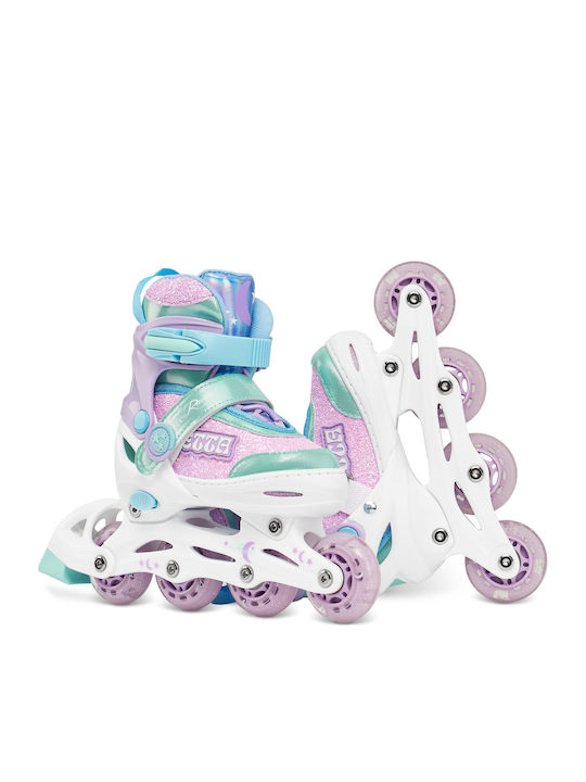 Raven Etta Inline Αυξομειούμενα Rollers Μωβ Παιδικά