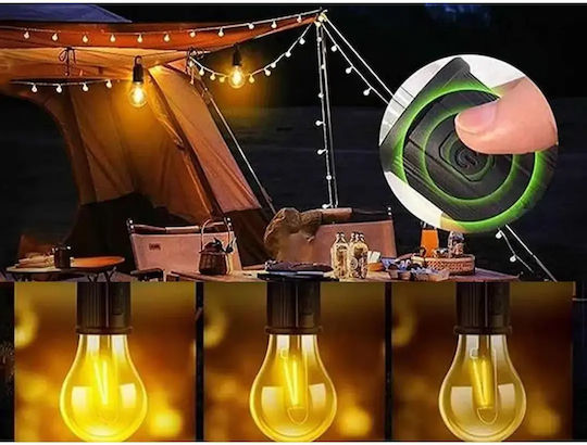 Verk Group Λάμπα Led Επαναφορτιζόμενη για Camping Αδιάβροχη με Powerbank
