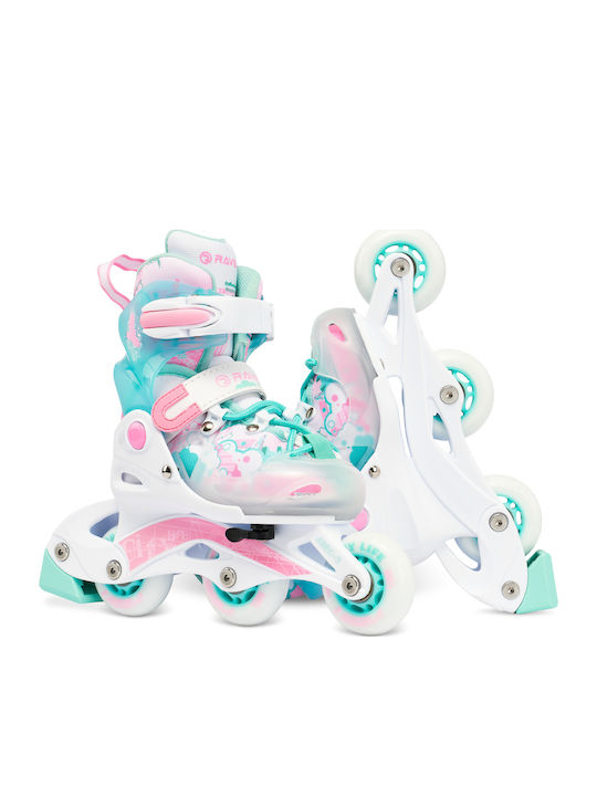 Raven Princess Quad Αυξομειούμενα Rollers Τιρκουάζ Παιδικά