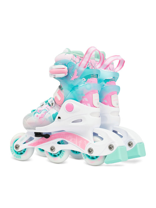 Raven Princess Quad Αυξομειούμενα Rollers Τιρκουάζ Παιδικά