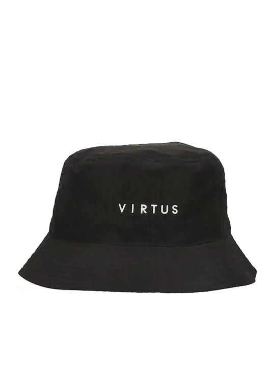 Virtus Stoffart Herrenhut Bucket Schwarz