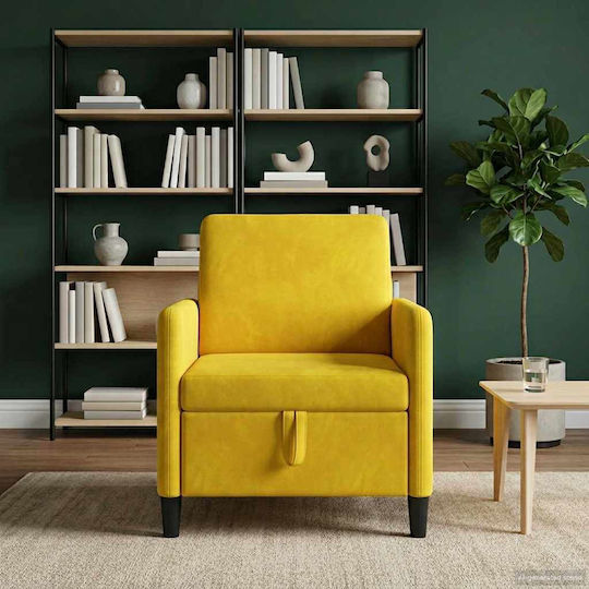 Yellow Armchair 72x78x87cm