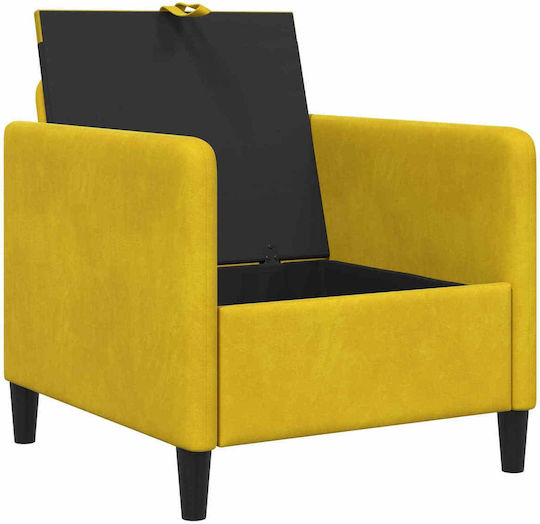Yellow Armchair 72x78x87cm