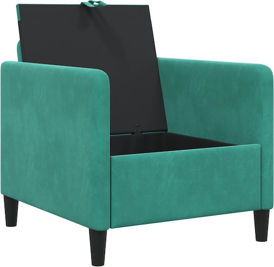 Turquoise Armchair 72x78x87cm