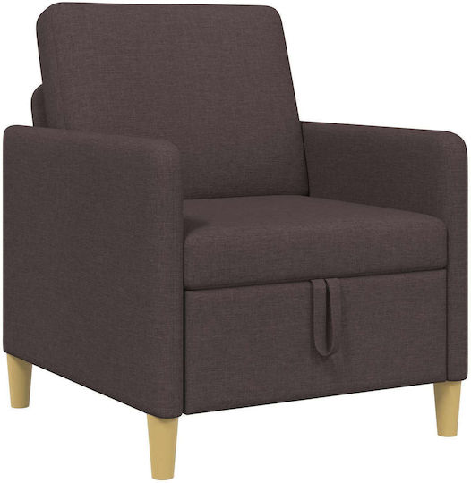 Brown Armchair 72x78x87cm