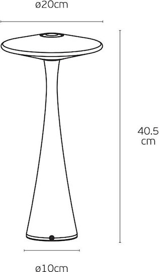 VK Lighting Lămpi Decorative Pentru Masă LED Alb Cald 3000K