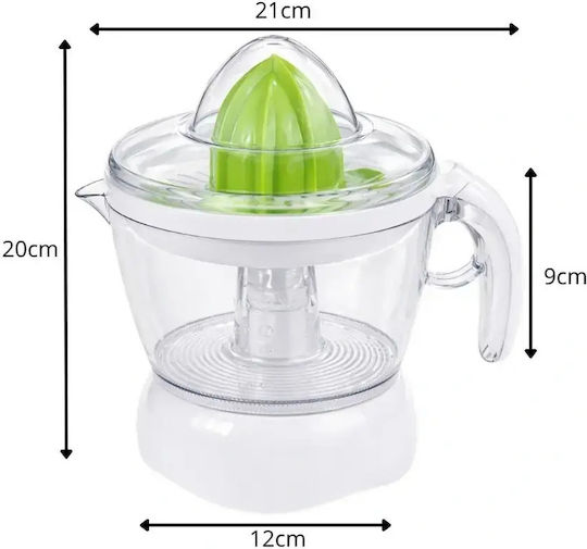 Electric Juicer 25W with 700ml Capacity Green