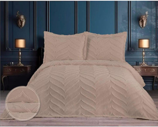 SteweHome Σετ King Size 260x260cm Καφέ