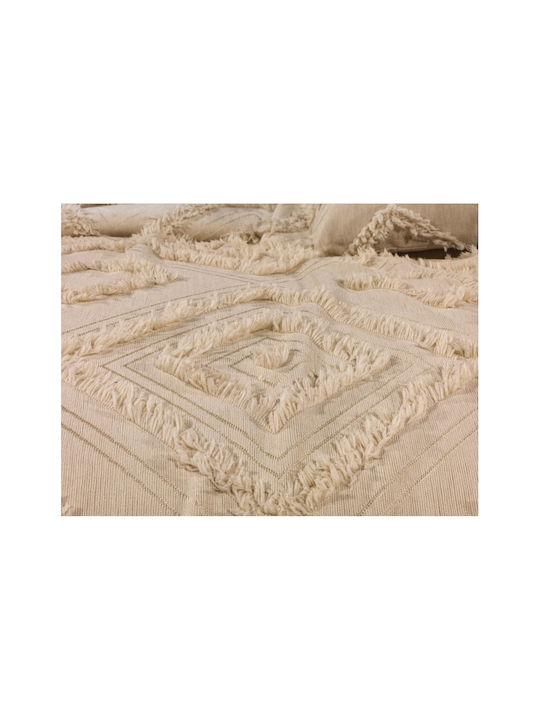 SteweHome Cotton Duvet Cover Double 250x260 Beige
