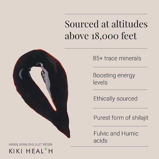 Kiki Health Himalayan Shilajit 30gr