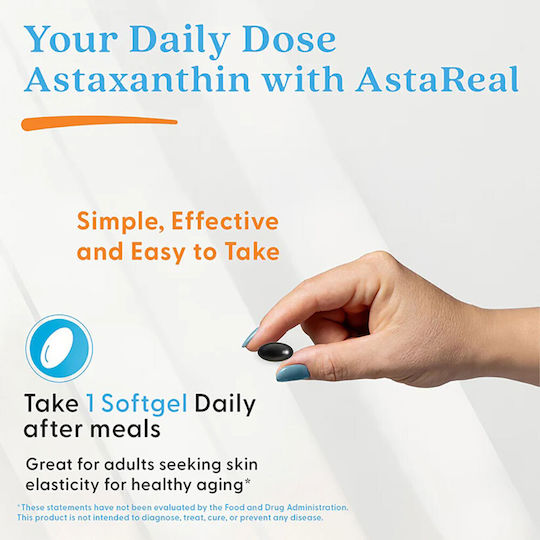 Doctor's Best Astaxanthin with AstaReal 6mg 90 Softgels