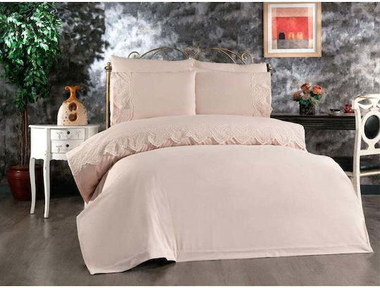 SteweHome Double Set 200x220cm Brown
