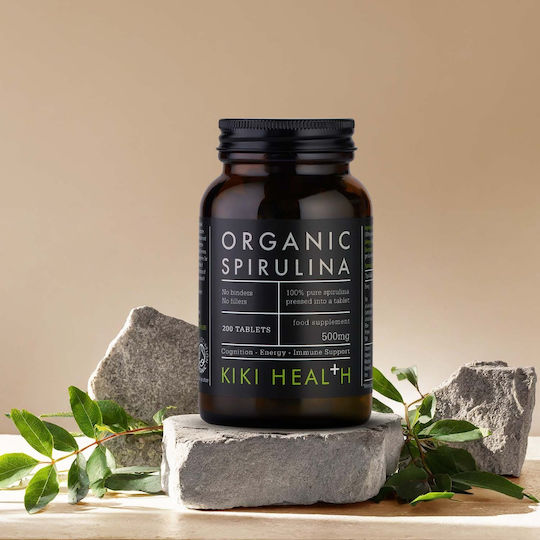 Kiki Health Organic Spirulina 200 ταμπλέτες